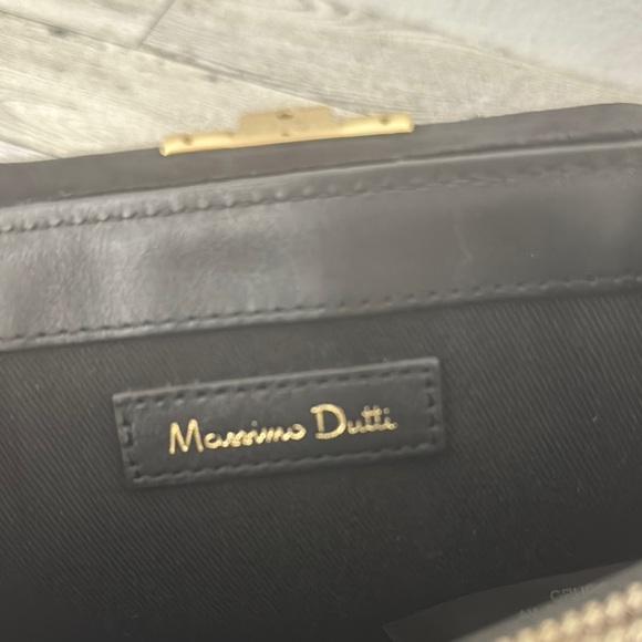 Massimo Dutti Black Velvet Crossbody Bag - Picture 14 of 15